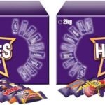 Cadbury Heroes 2 Kg (Pack of 2) Chocolate Bulk Sharing Box, Milk Chocolates Individually Wrapped,