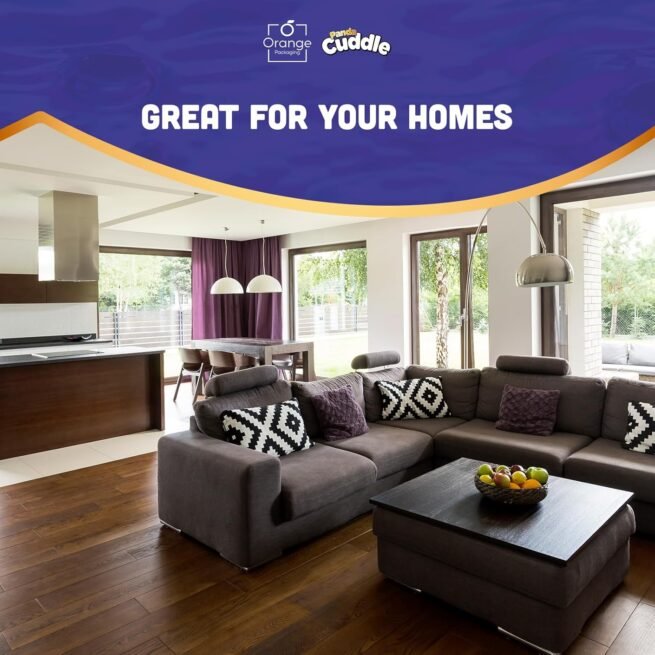 Panda Cuddle 3‑Ply Quilted Toilet Paper – Ultra Soft & Gentle Bulk Loo Rolls, Bulk Bathroom Tissue - Maxi Value Pack of 120 Rolls, Sustainable Gentle Bathroom Tissue, Unscented - Pack of 120